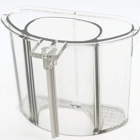 Large Clear Pusher Replacement For CFP-24 FP-12 FP-14 Food Processors, BPA Free, shown in transparent view with durable materials