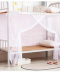 One Side Opening Bed Canopy Netting For Full Size Beds Outdoor Camping Home Dorm Mosquito Screen 380 Mesh Polyester 75x64x71 Inches Keeps Bugs Out Perfect For Bedroom Patio Garden Travel