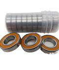 10 Pack RC Ball Bearings Deep Groove ABEC3 6901RS 6702RS 6902RS 6802RS 6803RS Sealed 2RS Orange shown with storage case