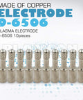 All In One Plasma Cutting Consumables Kit 23 Pieces For Thermal Dynamics PCH Series Torches Including Ten Electrodes