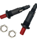 Push Button Piezo Igniter 2 Pack for Propane Gas Grills and Patio Heaters, Ceramic Kitchen Lighter Sparks No Battery Needed
