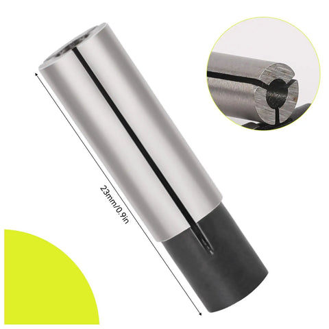 2 Pack 1/4 To 1/8 Collet Adapter For CNC Lathe And Router Bits, High Carbon Steel Reducer Converter, durable milling tool close-up