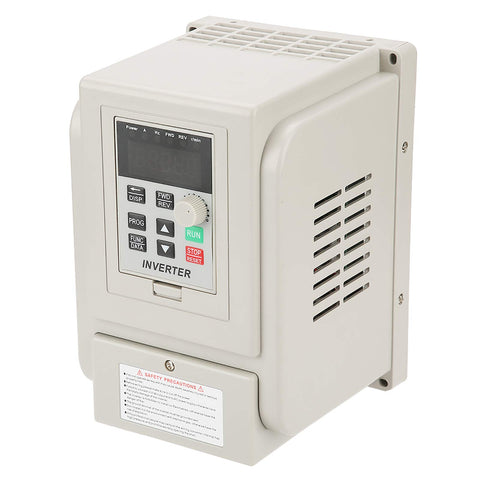 AT1 4000X 4kW Variable Frequency Drive for 220V Single Phase to Three Phase Motors, VFD Speed Controller With PWM Control