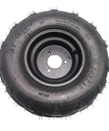 7 Inch Right Wheel Rim Tire Assembly For ATVs And Go Karts Fits 50cc 90cc 110cc 125cc Includes 16x8-7 Tire And 79mm Bolt Rim