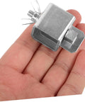 Heavy Duty Weld Clamps For Butt Welding 8 Pack Plated Clips Built For Quick Install And High Power Welding Equipment Delivers Solid Electrical Connection And Durable Performance held in hand