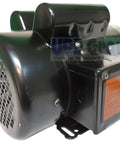 Straight Up Heavy Duty Replacement Parts For 2 HP Electric Motor 3450 3600 RPM 1 Phase 56C Frame TEFC 115 230 Volt motor side view