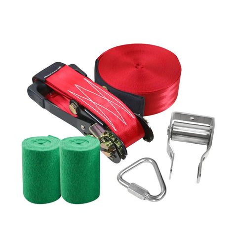 Backyard Zip Line Kit With Tree Protector For Kids Outdoor Swing Set For Yard Playground Safe 250Lb Load Great For Teens Boys And Girls