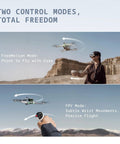 Man controlling 8K 360 Drone For Immersive Flight With Motion Control Auto Return Obstacle Avoidance Foldable 249g