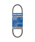 Upgrade Your Ridin Game With This Polaris Pro Series Snow Drive Belt Built Tough For RMK 9R And Boost Models To Handle Extreme Stress And Maximize Horsepower Transfer Effortlessly, black rubber CVT belt in retail packaging