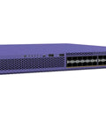 Heavy Hitter 24 Port Stackable Switch With 1 2.5 5 10GbE Multi Gigabit Ports viewed from front left at an angle.