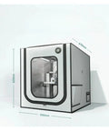 Pro Grade Heavy Duty Enclosure For 3D Printer A1 And A1 Mini With Fireproof Safe Material and stable temperature, front view