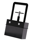 Heavy Duty Magnetic Bulk Parts Lifter With Release And Handle For Nails And Metal Up To Five Pounds Perfect For The Jobsite Garage Or Workshop Cleanup With Smooth Release Lever For Easy One Hand Operation, black color, front view.