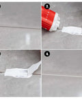 Step-by-step application of All Purpose Tile Crack Filler Adhesive For Tiles And Surfaces High Strength Repair Paste