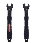Front view of Bicycle Cone Wrench Set 4 Piece 13-14-15-16mm Dual Jaw for Easy Cone Nut Removal and Hub Axle Work, Pro Grade Aluminum.
