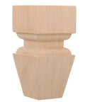 Solid Wood Furniture Legs Set Of 4 Carved Table Chair Sofa Cabinet Bed Feet Replacement For Quick Furniture Upgrades, Easy Install