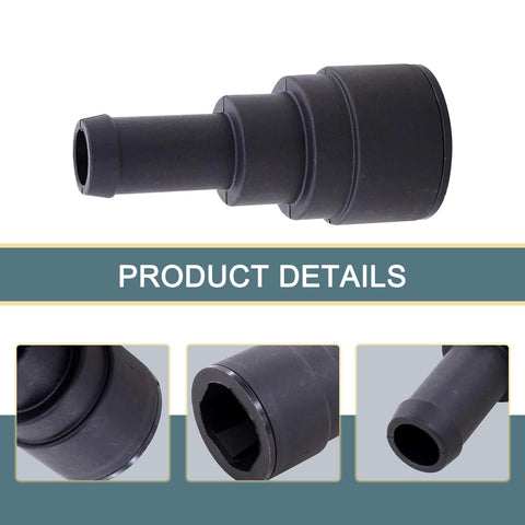 Two Pack Car Heater Hose Fittings And Quick Connect Coolant Connectors For Buick GMC Chevrolet Ford Lincoln Durable