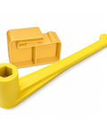 Pro Grade 1-1/16 Inch Boat Prop Wrench And Prop Stop Block Kit, yellow lightweight rustproof tools for outboard maintenance