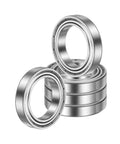 Five Pack 6805ZZ Deep Groove Ball Bearings 25x37x7mm Chrome Steel Double Shield ABEC5