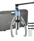 Heavy Duty Hydraulic Gear Puller Kit With Adjustable Jaws And Bearing Hub Separator 5 To 20 Ton Pulling Tool