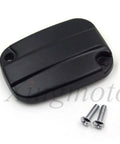 Bolt On Replacement Clutch Fluid Reservoir Cap Left Caliper Master Cylinder Cover For 2008 2014 Touring Bikes with screws