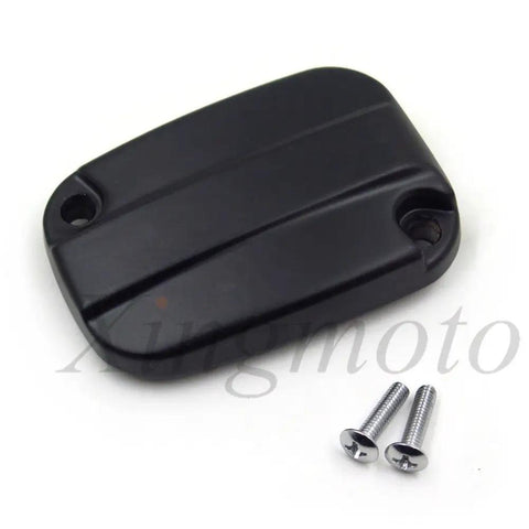 Bolt On Replacement Clutch Fluid Reservoir Cap Left Caliper Master Cylinder Cover For 2008 2014 Touring Bikes with screws