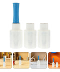 Four Rolls Stretch Film Wrap With Ergonomic Handles For Moving And Packing High Performance LLDPE Cling Plastic Wrap Built Tough