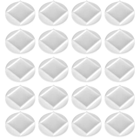 Top view of 20 white Hydroponic Spacer Caps Water Tube Guards For Backyard Home Garden Greenhouse Indoor Outdoor Leakproof Snapfit System Covers For Precise Plant Spacing And Efficient Hydroponic Growth
