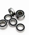Bike Pivot Bearing Kit 15x26x7mm 4 Pack for Bicycle Frame Repairs Full Ball Bearings 2RS RS Precision Fit Compatible With FSA MegaExo V3 Cranks Built To Last For Tough Offroad And Daily Rides. 4-pack sealed steel bike bearings