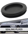 Ford Transmission Drain Plug Seal Rubber Replacement For E4OD 4R100 4R70W 5R100 Torque Converter Draining Port Prevents Oil Leaks Replaces E9TZ-7N171-A E9TZ7N171A Fits F Series 1990-2010 Bronco 1990-1996 No Leak Drama. black rubber transmission drain seal plug