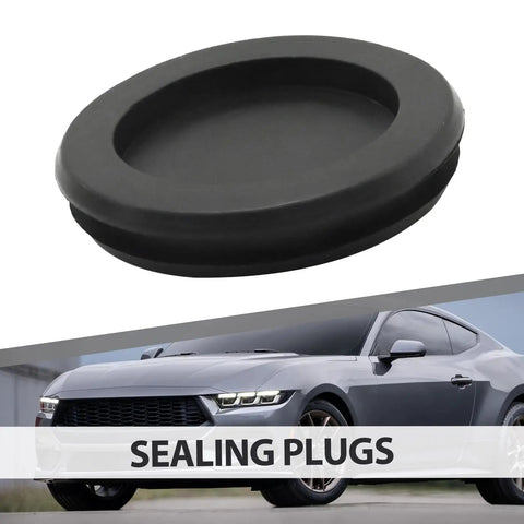 Ford Transmission Drain Plug Seal Rubber Replacement For E4OD 4R100 4R70W 5R100 Torque Converter Draining Port Prevents Oil Leaks Replaces E9TZ-7N171-A E9TZ7N171A Fits F Series 1990-2010 Bronco 1990-1996 No Leak Drama. black rubber transmission drain seal plug