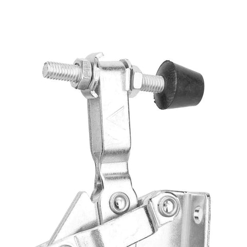 Vertical Toggle Clamp 100Kg Pull Force With Ergonomic Handle 70mm Length 45 Carbon Steel Construction Rock Solid Quick Operation Holding Clamp For Machining Assembly And Industrial Testing, side view
