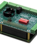 Badass Industrial Automation HAT For Raspberry Pi with optically isolated IO, analog inputs, and RS485 interface.