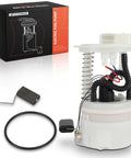 Heavy Duty Electric Fuel Pump Module Assembly For Nissan Sentra 13 To 19, includes mounting tools and packaging.