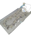 Top Rated 240V 4600W Electric Dryer Heating Coil Element Assembly Replacement Part with ceramic brackets and terminals.