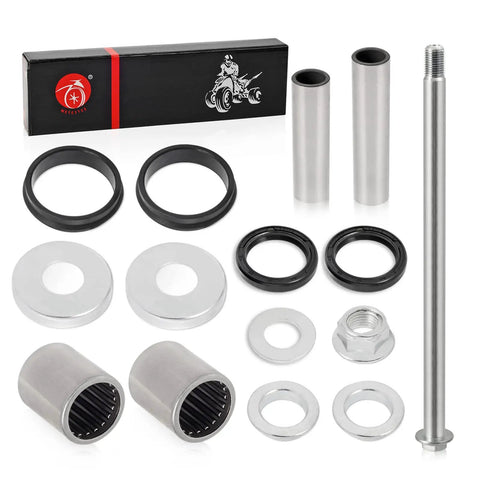Swingarm Seals Bearing Sleeve And Pivot Bolt Rebuild Kit For TRX400EX TRX400X 1999-2014, bearings, sleeves, seals, washers and bolt