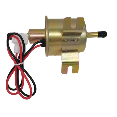 Beefed Up 12V Electric Fuel Pump Metal Solid Replacement For Motorcycle Carburetor ATV Trucks Boats Low Pressure 2.5 To 4 PSI