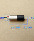 Ultra Tiny 6mm DC 3V Mini Planetary Gear Motor With 1 To 26 Gearbox 1200 RPM Coreless Drive dimensions diagram