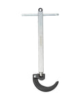 Telescoping Basin Wrench With Large Pivoting Jaw Extends From 11 To 16 Inches Fits 1 To 2 Inch Nuts And Feed Lines One Hand Ratcheting