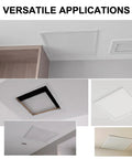 Dead Simple Drop In Ceiling Access Panel 15X18 Inches Waterproof Aluminum in various ceiling applications.