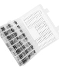 All In One 280Pcs 304 Stainless Steel Roll Pin Kit In Durable Plastic Box With M1.5 To M8 Sizes For Mechanical Projects Heavy Duty Pin Fastener Set For Hardware Repairs And Quick Fixes