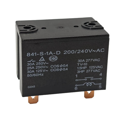 Heavy Duty 4 Pin 30A 240V AC General Purpose Relay For Control Panels And Industrial Loads Coil 200 240V durable design