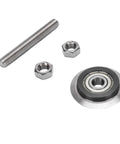 Ebtools Replacement Vane Wing For Powered Cable Stripper High Carbon Steel Cutter assembly including shaft, bearing, and nuts.
