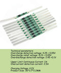 Hella Reliable Ten Pack Of Three Amp BMS Boards For One Series Three Point Seven Volt Lithium Cells displaying ten safety boards for lithium batteries.