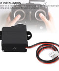 Sweet Throttle High Output RC Motor Servo For K170 Steering Gear Replacement with wiring for easy installation.