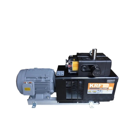 Top Shelf KRF110 Vacuum Pump For Heavy Duty Industrial Automation with compact design and durable motor structure.