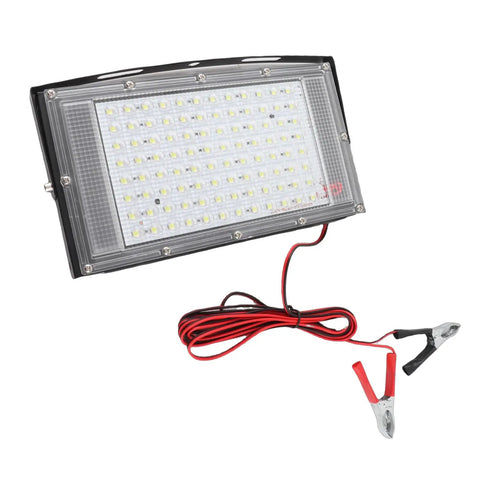 Yechiry Flood Light Board for Camping and Emergencies with 100W LED illumination and clip connectors for easy setup.