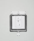 Transparent 2 Inch Button Switch Cover Lock Guard Safety Button Protector For Elevator Power Switches Kid Safe Cover