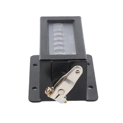 No Sweat Mechanical Hand Clicker, Six Digit Tally Tracker For Inventory And Sports Gear, Built Tough With Easy Rotary Reset, close-up view showing counter display.