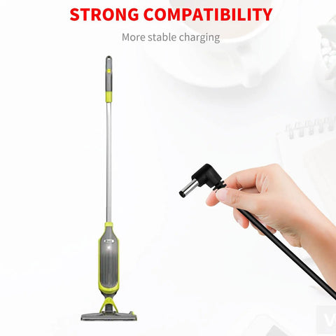 Beast Replacement Charger For VACMOP Pro Cordless Hard Floor Vacuum Mop With 6 Ft Cable And Compatibility With VC200 UM200 series