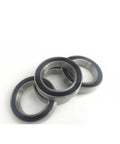 Hybrid Ceramic Bearing 40 By 62 By 12 Mm Abec 1 Bicycle Bottom Bracket Spares 6908RS Si3N4 Ball Bearings, three stacked